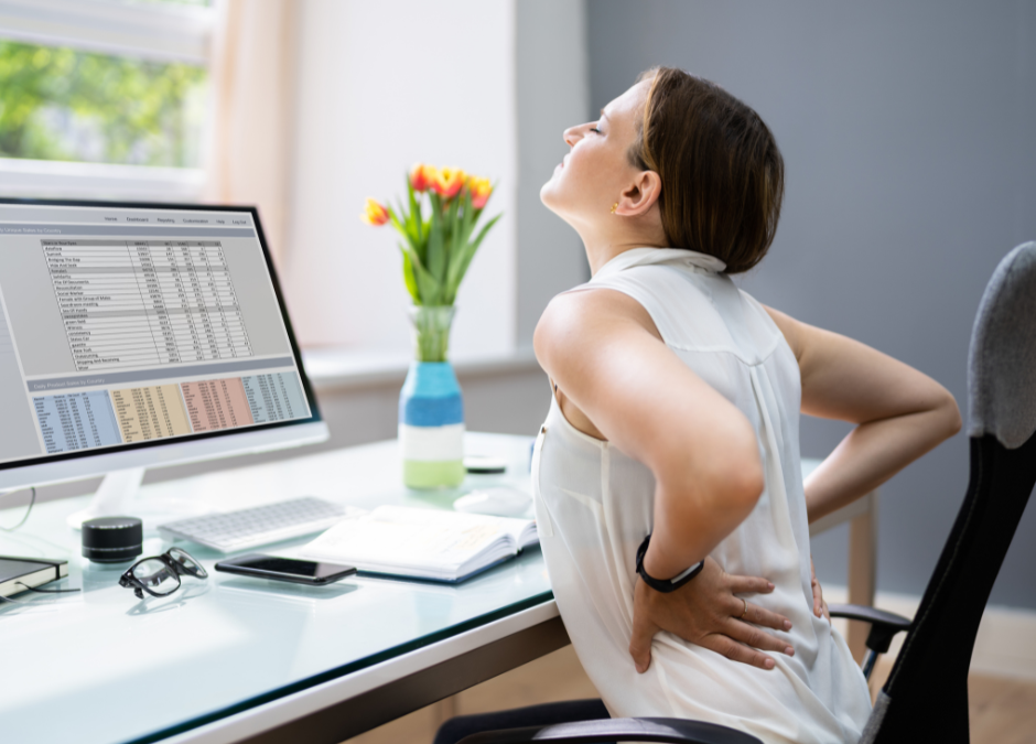 The Hidden Dangers of Your Desk Job: How Massage Therapy Can Help